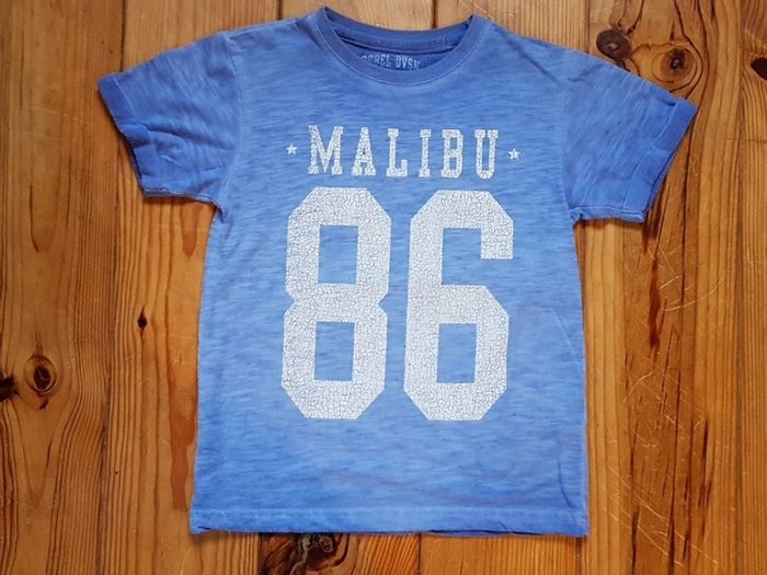 Age 5-6 Soft Blue Teeshirt