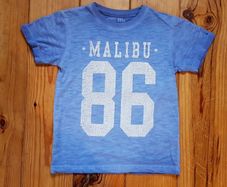 Age 5-6 Soft Blue Teeshirt