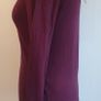 Vero Moda Women's Cardigan Long Sleeves Wine New With Tags Size S Image 2