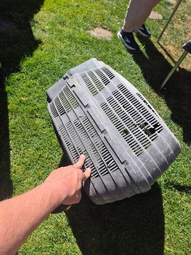 lawnmower box