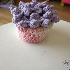 handmade crochet flower coasters