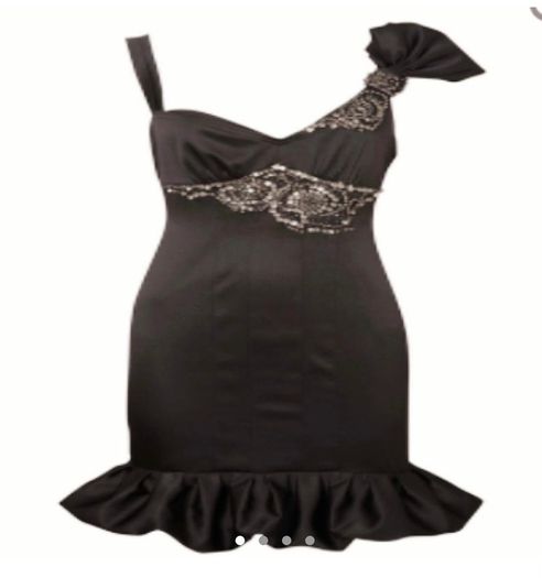 Karen Millen black occasion midi dress