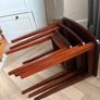 Vintage Mid-Century Nest of 3 Tables Image 6