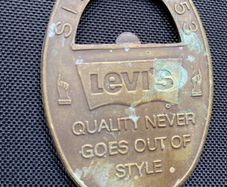Rare Levi Strauss Advertising bottle opener