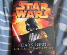 Paperback star wars book: the rise of Darth Vader