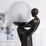 Exclusive Art Deco Lamp with Spherical Shade Femme Fatale Image 4
