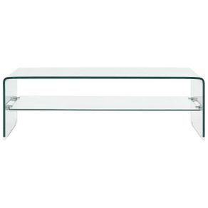 Coffee Table Clear 98x45x31 cm