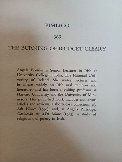 The Burning of Bridget Cleary