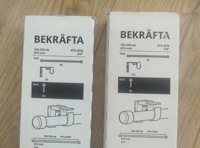 Curtain poles