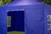 Market Pop Up Gazebo Steel 40mm Hex 3m x 3m
