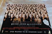 Being John Malkovich UK mini Quad poster