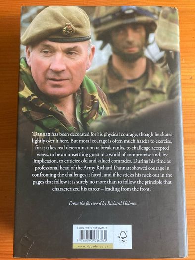War book: 'Leading from the front.The autobiography' by General Sir Richard Dannatt