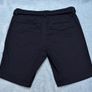 NEW River Island Mens Shorts Navy Blue Size 30 with Belt Image 3