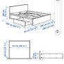 Ikea bed frame with storage Image 2