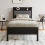 Single Bed Frame with Storage Headboard Image 9