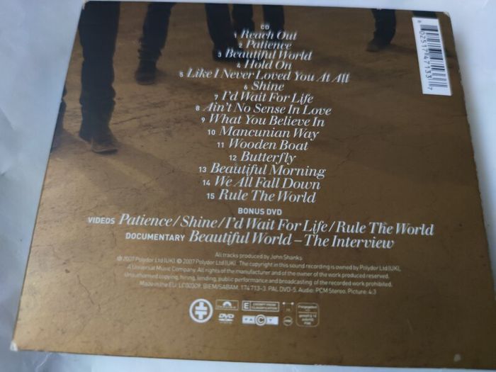 Take That - Beautiful World Deluxe Edition Cd & Dvd
