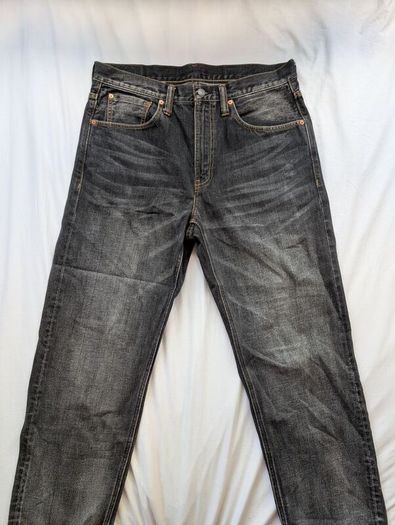 Faded Black Jeans Sauce Zhan W33 L31