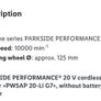 Parkside Performance 20V Angle Grinder Image 10