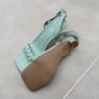 Dunnes Stores Mint Green Strappy Heels Image 5