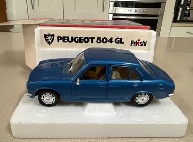 Peugeot 504 GL 1/25 Polistil Year 1976