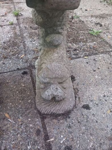 Antique garden furniture, stone, heavy, Kilmacanogue Wicklow