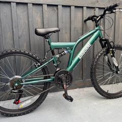 Kids 24 inch full suspension mountain bike