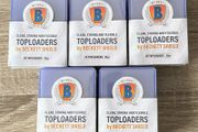 5x Packs of 25 Beckett Shield 3 x 4 Inch Top Loaders Toploaders Pokemon Cards Protection New MTG