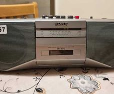 From 2001  Sony CFS-B21L, working only as radio, cassette deck broken, no motor.