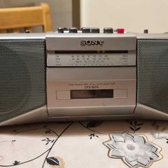 From 2001  Sony CFS-B21L, working only as radio, cassette deck broken, no motor.