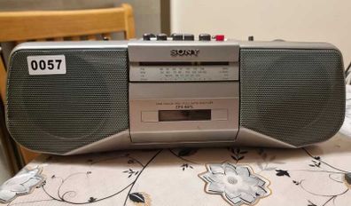 From 2001  Sony CFS-B21L, working only as radio, cassette deck broken, no motor.