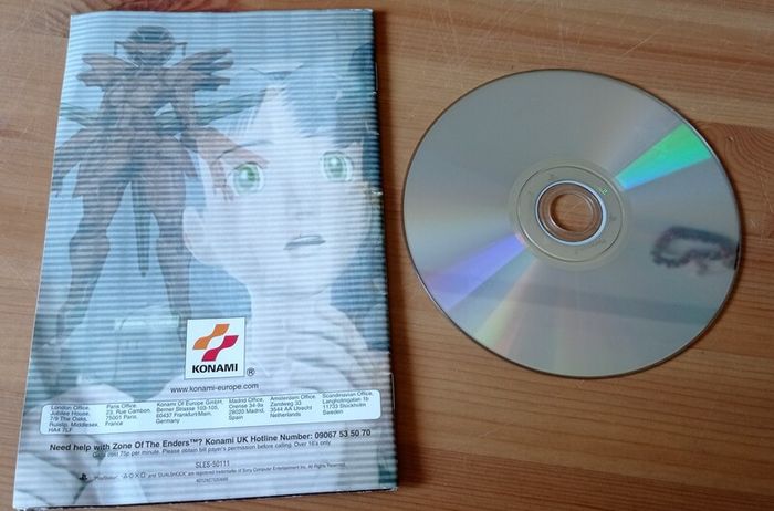 Zone of the Enders(No Metal Gear Demo)