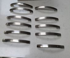 14 stainless steel handles