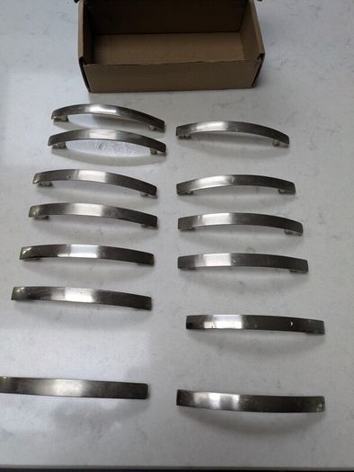 14 stainless steel handles
