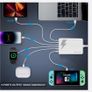 USB C Charger,LAMJAD 140W Multiport USB Charger,6-Port Image 3