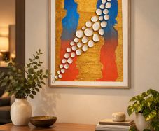"Golden Horizon" - Original Handmade Artwork
