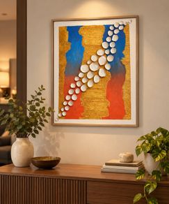 "Golden Horizon" - Original Handmade Artwork