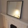 NEW Black Metal Frame Wall Mirror from Marks and Spencer Image 2