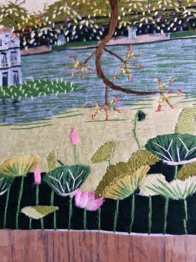 oriental long stitch