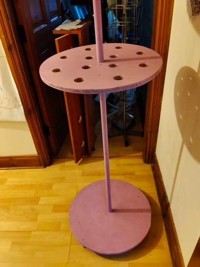 Multi Purpose Stand Plant Stand  Pink