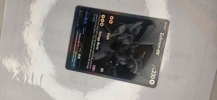 Zekrom ex 172/086 pokemon
