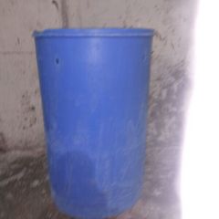 plastic barrels