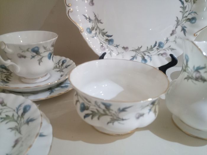 21 pieces Tea Set Royal Albert Brigadoon Bone China