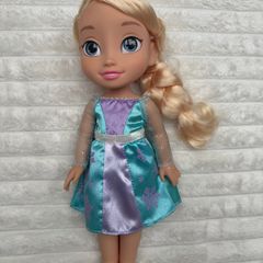 Disney Frozen Toddler Elsa Doll Royal Reflection Eyes Dirty Used Please see pictures