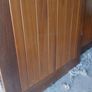 One set of Teak Double doors  One Hour fire rated Image 3