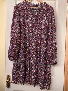 M&S floral dress size 18 petite BNWT