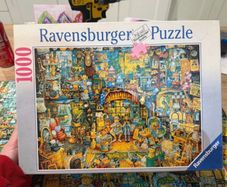Ravensburger 1000 pieces jigsaw puzzle-Bill Bell the antiques