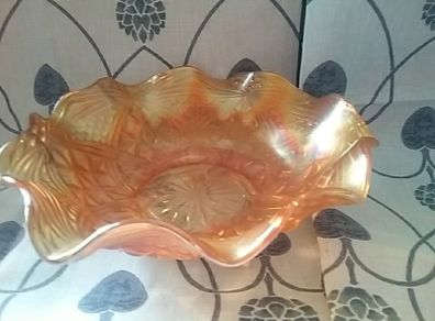 Carnival Glass Bowl