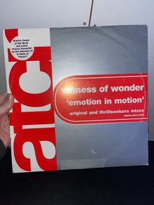 Witness of wonder - emotion in motion 12" vinyl