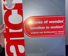 Witness of wonder - emotion in motion 12" vinyl
