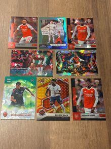 Topps Arsenal Bundle 2 SSPs, Numbered & More Total 8 Cards